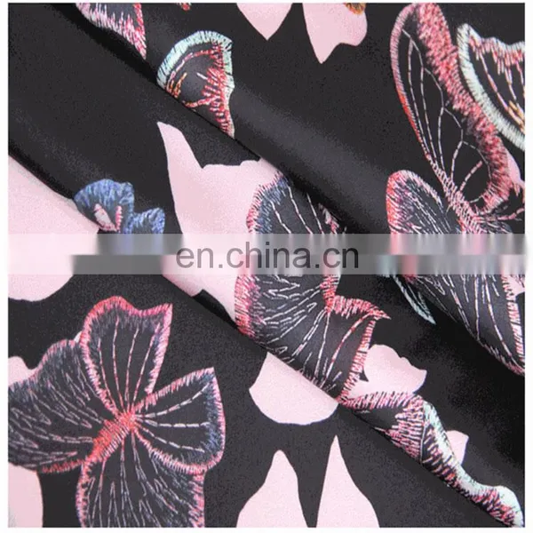 Wholesale Custom-Made Printed 60*60 90*88 Rayon Plain Fabric For Garment photo-2