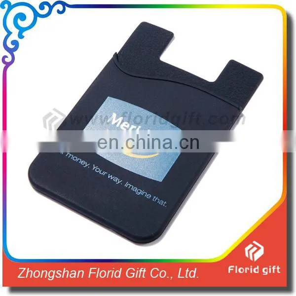Customized Printing Silicone Smart Card Wallet 3m Sticky photo-3