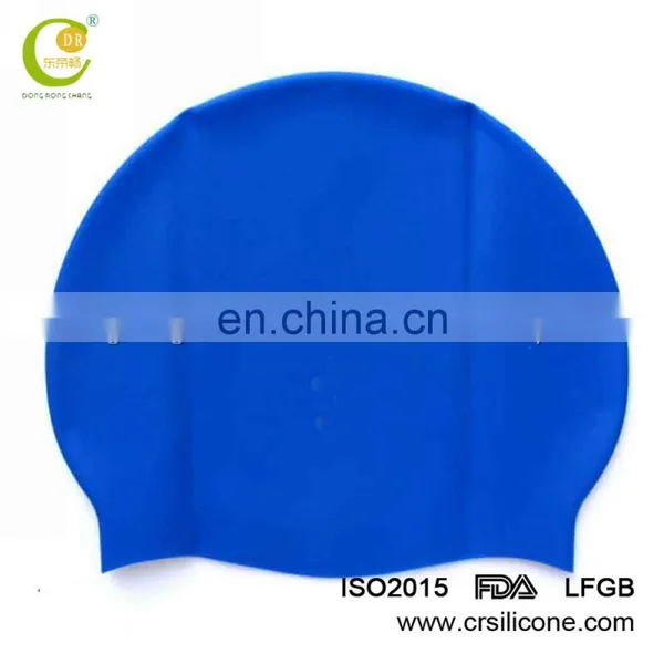 Newest Design Cartoon Swim Cap for Kids, Unique Shark/fish-shaped Silicone Swimming Cap photo-3