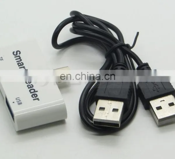 USB-C Card Reader 3 in 1 Type C USB 3.1 5 Gbps TF SD Card Reader Type-C With USB 3.0 Port/TF/SD Smart Adapter for MacBook photo-3