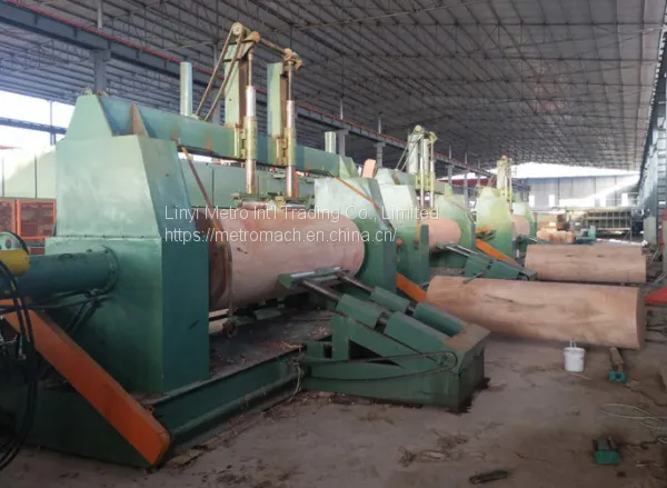 Wood Veneer Spindle Rotary Peeling Machine photo-2