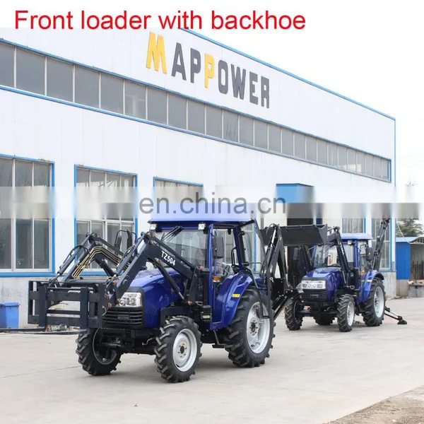 China Best Offer 4x4 Farm Tractor 504 With Front Loader photo-2