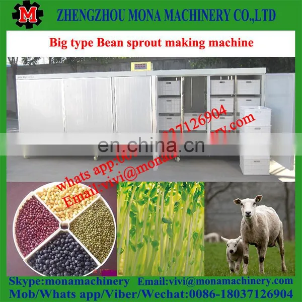 Healthy Fodder System Grow Mung Bean Sprout Making Machine photo-2