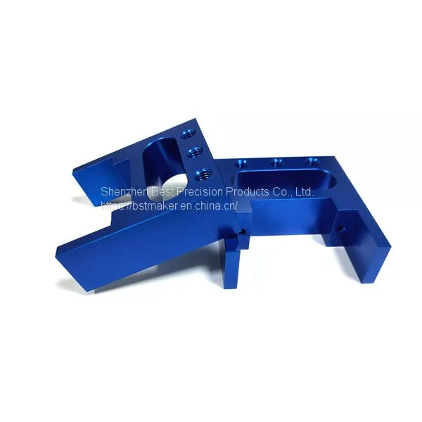 Oem Cnc Milling Digital Accessories Anodized Aluminum Bracket Cnc Robotics Parts photo-5