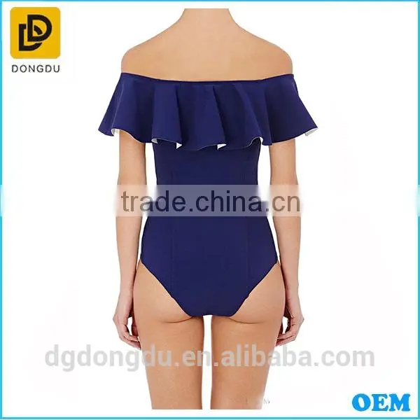 Manufactory Custom 2016 Women Sexy Fashion Swimwear One-Piece Swimsuit photo-4
