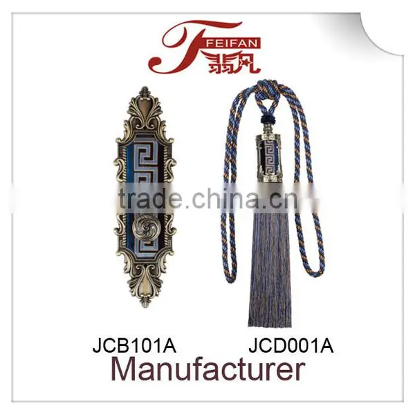 New Chinese Style--Bronze+blue,tassel for Curtain,wholesale Tassels,tassel and Fringe photo-4