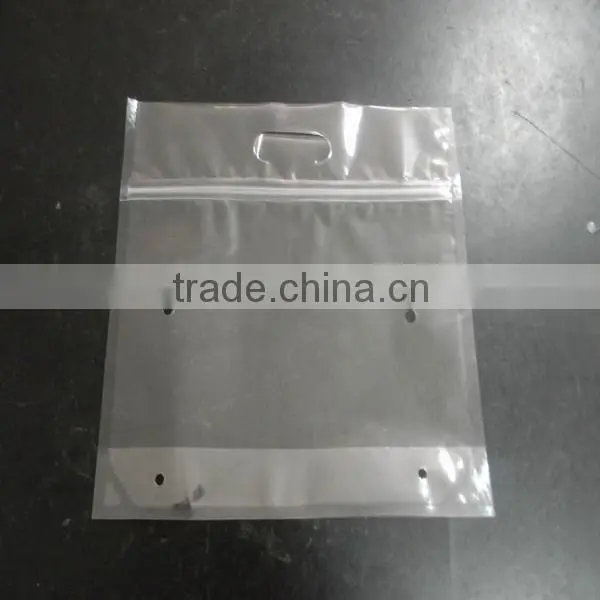 Transparent LDPE China Made Plastic Bag for Vegetable Package With Holes photo-2