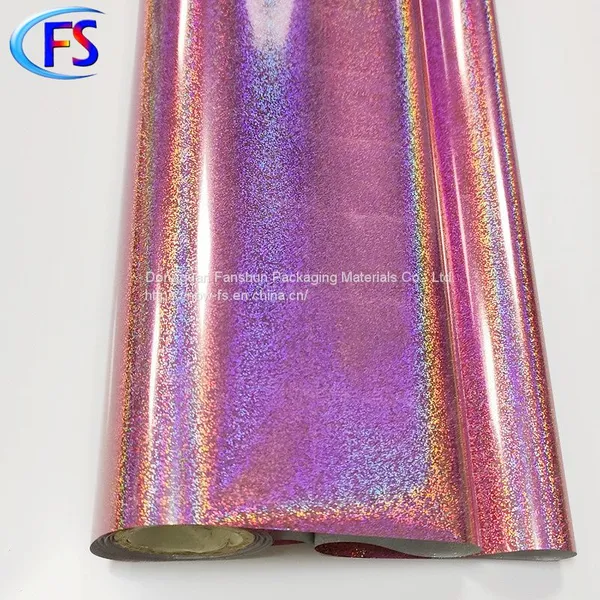 FANSHUN Anti-sweat Detection Holographic Hot Stamping Plastic Material photo-2