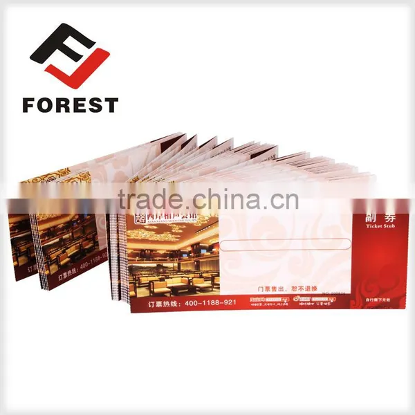 Facotry Supplies Printable Movie Tickets, Concert Ticket Printing photo-5