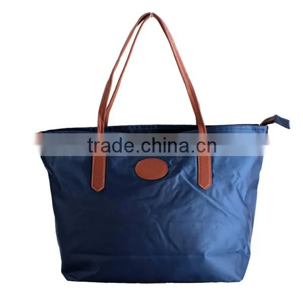 Quality Waterproof Resistant Nylon Shopping Bag Fashion Lady Nylon Bag photo-2