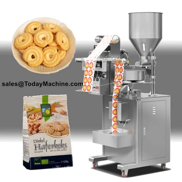 Automatic Volumetric Cups Packing Machine for Food Granules Salt Sugar Nuts Seeds Bags Filling photo-2