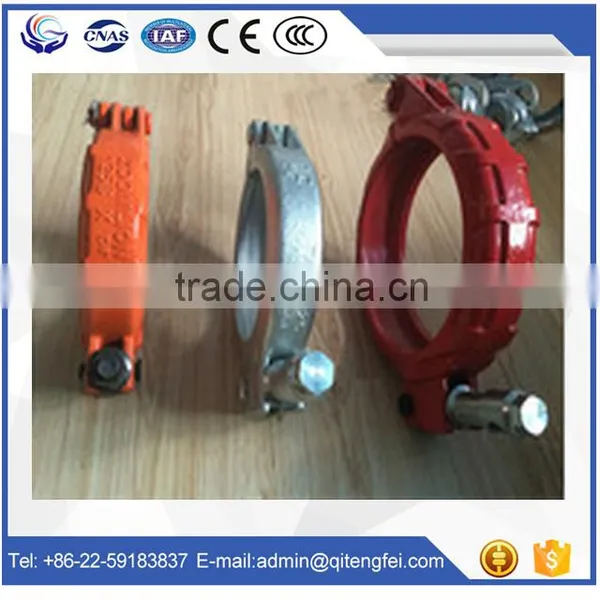For Putzmeister Concrete Pump 6'' Pipe Clamp With Screw for Pipe Fitting photo-3