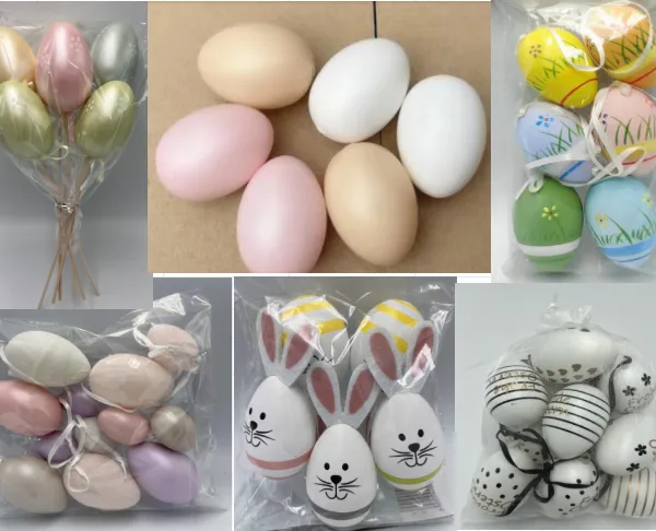 WOOD NUTCRACKER/PLASTIC EGGS/EASTER EGGS photo-2