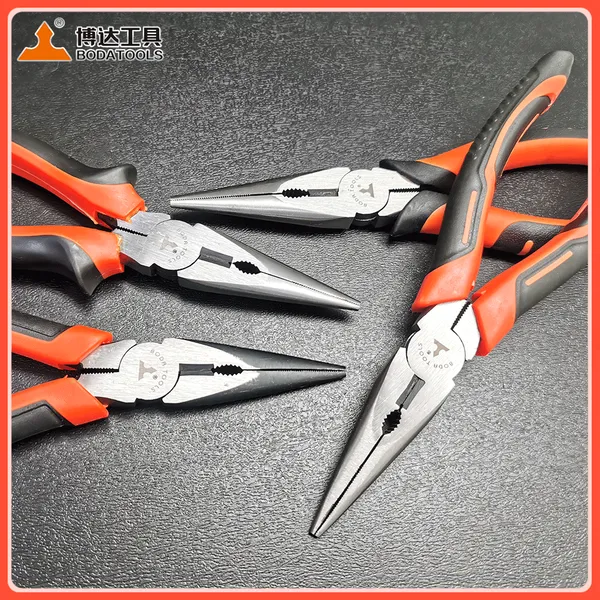 Industrial-grade Pointed Pliers 6 Inch and 8 Inch Multi-function Wire Pliers for Wholesale and OEM Customization photo-3