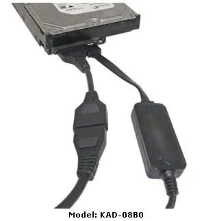 Slimline USB2.0 to SATA Hard Drive Adapter Converter photo-5