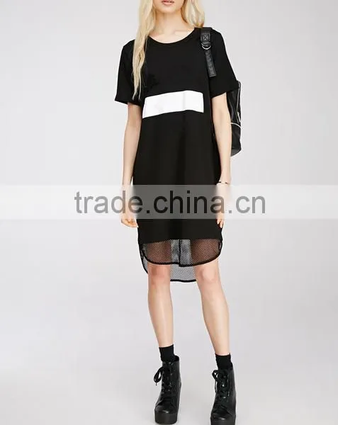 2015 China Manufacturer Customized Ladies Print Casual Dress photo-3