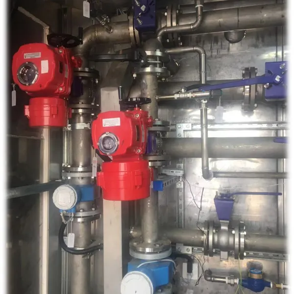V-Type Ball Valve With DN25-600mm Diameter and WCB/Ti2 Material for Harsh Media Resistance photo-5