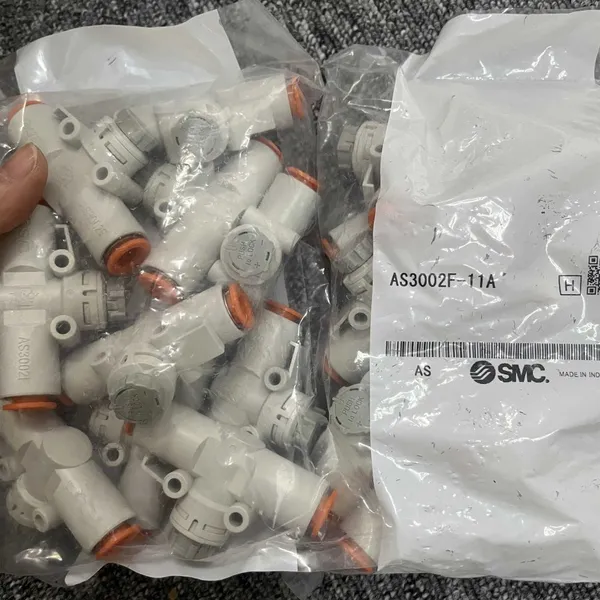 100% Original SMC Speed Controller AS3002F-09/10/10A Flow Limiting Valve, Regulating Valve, Throttle Valve photo-2