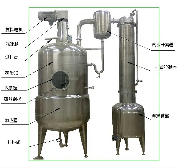 Large Capacity Industrial Vacuum Evaporator Tomato Paste Concentration Juice Concentrator Equipment photo-4