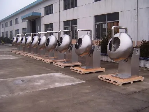 Chocolate Nut Sugar Coating Machine With Sprayer / Nuts Coating Machine With Sprayer/ Peanut Sugar Coating Machine for Sale photo-3