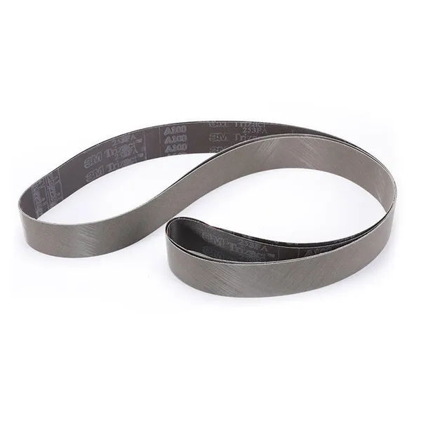 3M for Trizact Belt 253FA Aluminum Oxide XF Weight Polyester Waterproof Cloth Backing Gray Sanding Abrasive Belt photo-2
