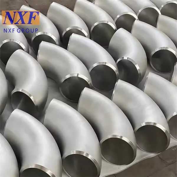 NXF UNS N10276 2.4819/NiMo16Cr15W/C276 OD DN15-1200 Thickness SCH10-XXS Nickel Alloy 90/45 Deg LR/SR Butt Welding Elbow photo-5