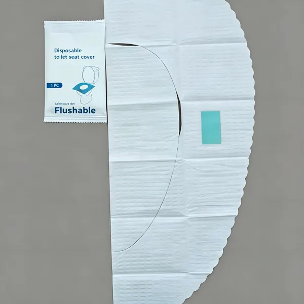Creped Flushable Toilet Seat Covers Paper Individual Packed OEM/ODM