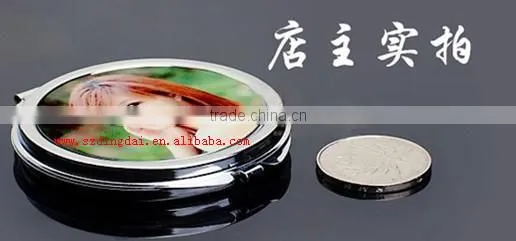 Sublimation Make-up Mirrow Mirrow Round Cosmetic Mirrow Blank Mirrow Gift Mirrow photo-5