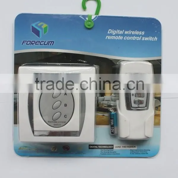 3 Ports ON/OFF Digital Wireless Remote Power Switch photo-6