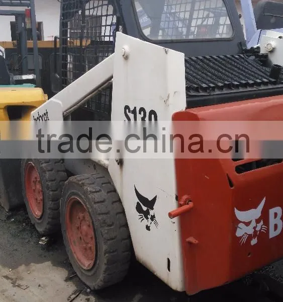 Used US Made Wheel Loader Bobcat S130 in Shanghai photo-1