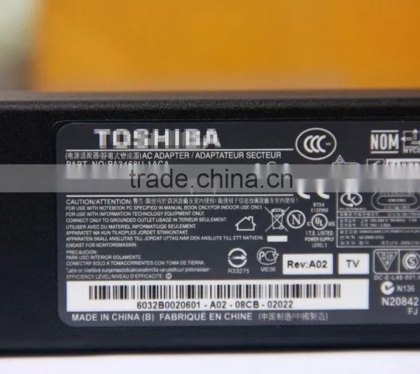 19V 3.95A Original Laptop 90W AC Power Adapter Charger for TOSHIBA PA3715U-1ACA 5.5x2.5mm photo-6