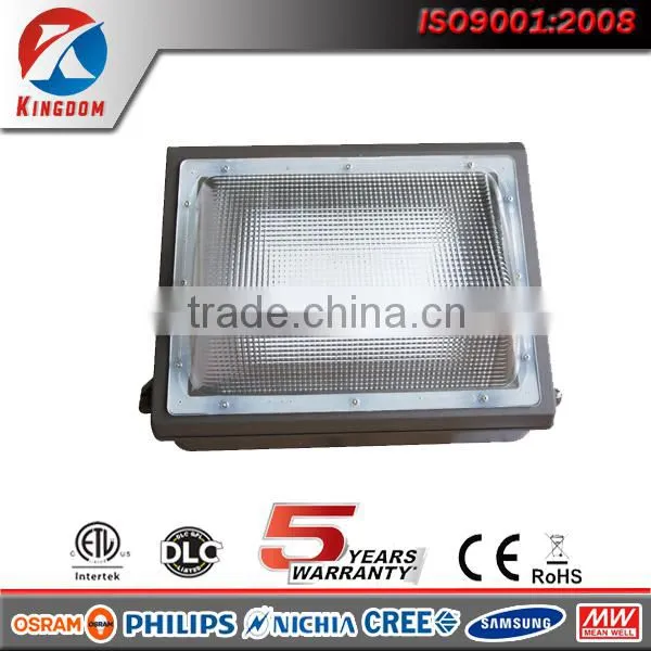 5 Years Warranty Photocell 30w 60w 80w 100w 120w Etl Dlc Led Wall Pack Light Supplier's Choice photo-3