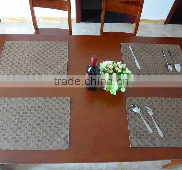 High Quality PVC Placemat Hotel Restaurant photo-4
