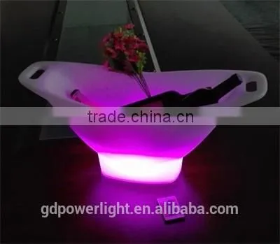 PE Plastic Fruit Tray With LED Light and Remote Control 6530E photo-6