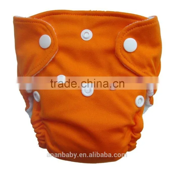 Double Gussets Soft Breathable Newborn AIO Babies Cloth Diaper Quality Choice photo-2