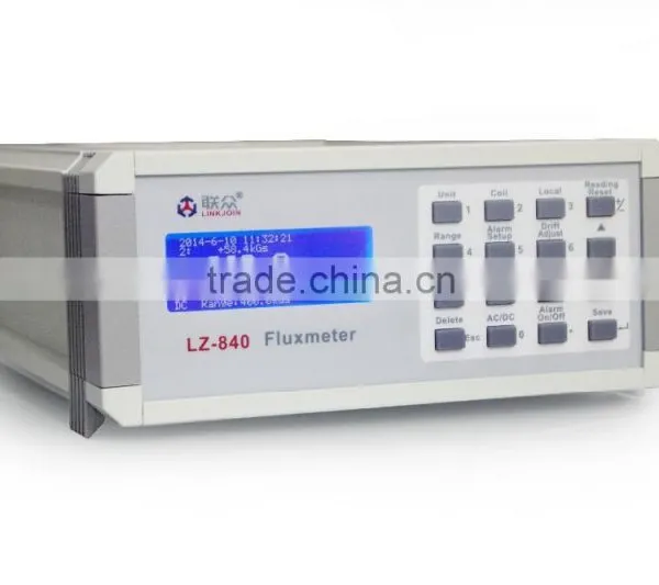 LINKJOIN LZ-840 Fluxmeter Flux Density Measuring Instrument Magnetic Flux Meter With CE Certification photo-4