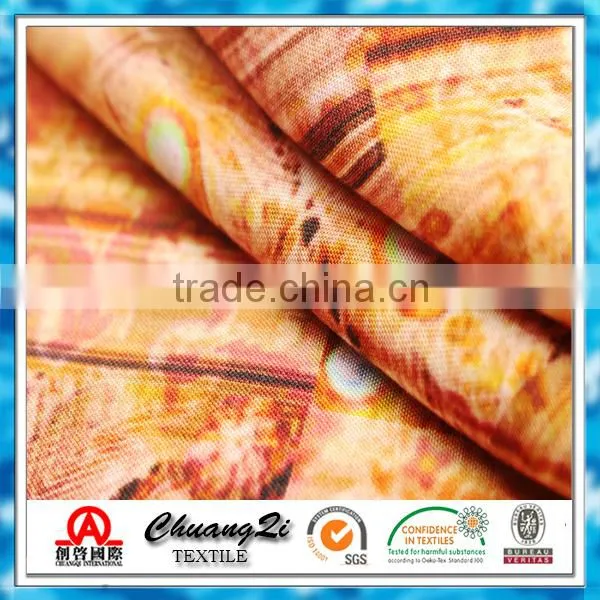 Women Dress Digital Printed Textile Woven Viscose Voile Fabric photo-4
