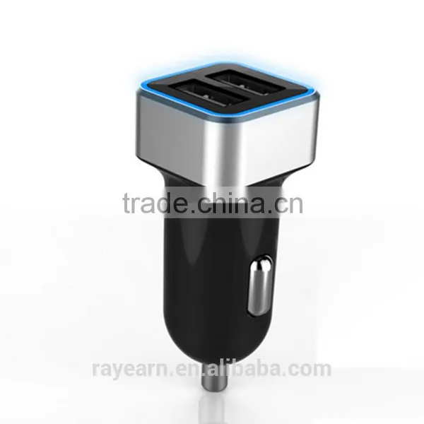 REYON 3.4A 2 Port USB Car Charger 12/24V for IPhone 6S Plus 6 Plus 6 5SE 5S 5 5C 4S, Samsung Galaxy S7 S6 Edge Plus Note 5 4 S5 photo-3