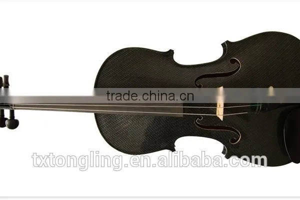 High Quality Black Violin With Art Design TL-1311 photo-4