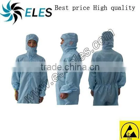 China Gold Supplier Cleanroom Esd Overcoat Clothes With Great Price photo-5