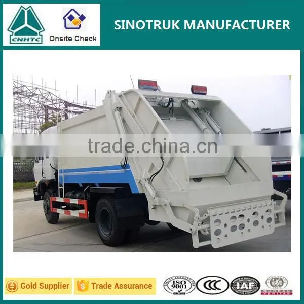 Dongfeng Chassis 8 Cubic Meters Garbage Refuse Compactor Truck photo-3