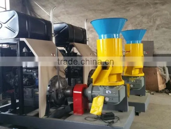 Diesel Small Flat Die Wood Pellet Mill photo-4