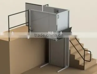 Hot Sale Wheelchair Height Adjustable Table Lift for Disabled photo-5