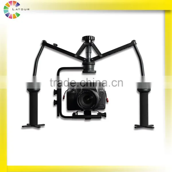 Huizhou Latoured Supplier High Stabilization Manufactory Professional 3 Axis Gimbal Dslr Stabilizer for Cameras Videos photo-2