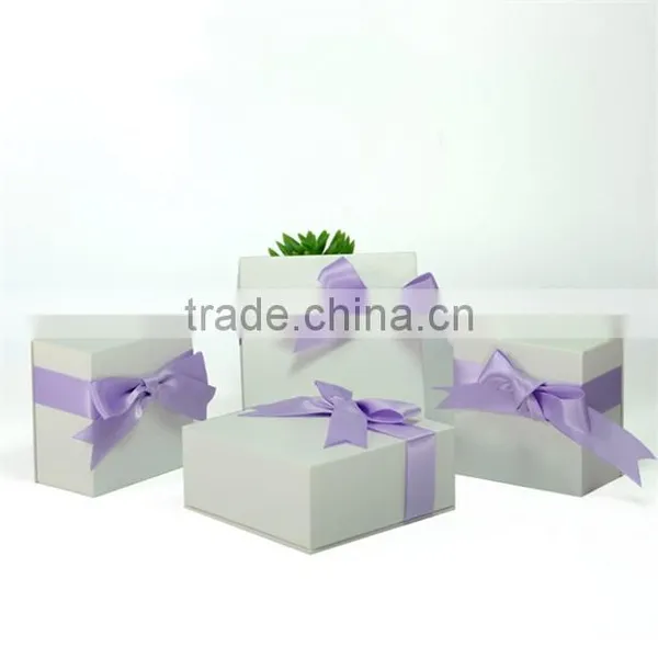 Custom Handmade Purple Cardboard Jewelry Box Bracelet photo-3