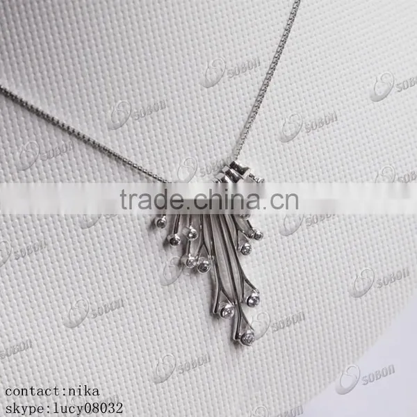 2016 Fashion Jewellry 925 Sterling Silver Pendant Necklace Wholesale in China photo-5