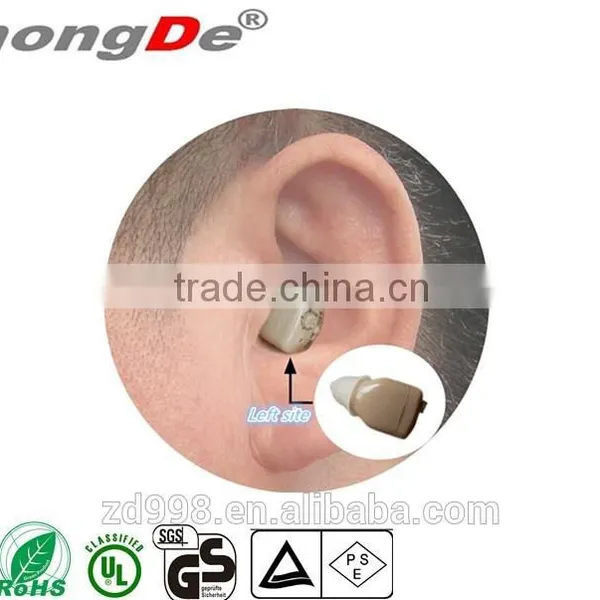 Elderly Cheap Mini Size Cic Hearing Aids for tv Shopping photo-2