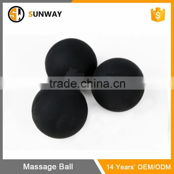 Custom Size And Color Double Silicone Lacrosse Ball Body Massage photo-2