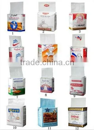 Sachets Powder Dry Instant Bakery Yeast With Vaccum Packing