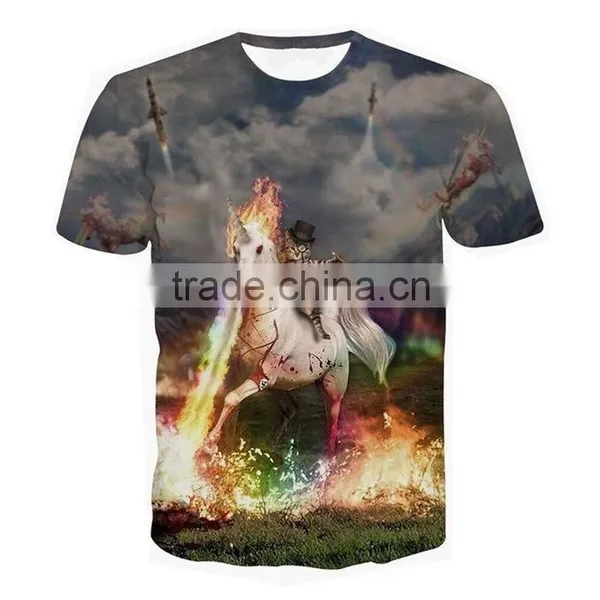 Wholesale Custom Logo 3d Sublimation Printed T-shirt,blank Printing 3d t Shirt From China Supplier's Choice photo-6